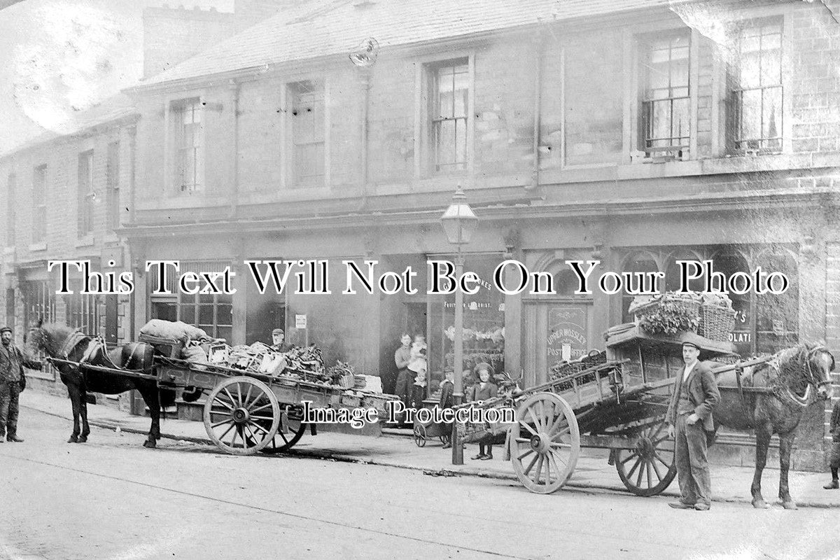 LA 272 - Upper Mossley Post Office, Lancashire c1905