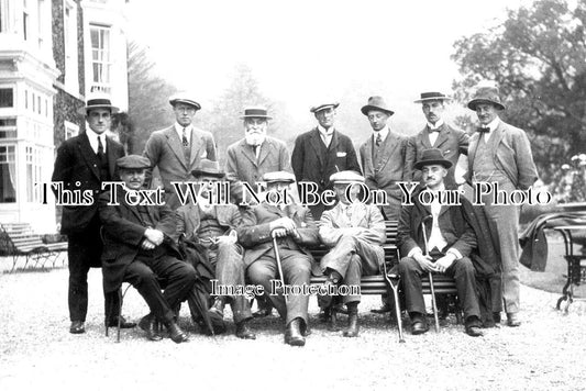 LA 2744 - Lancaster Territorial Officers Day Out, Lancashire 1913