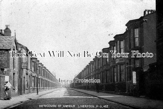 LA 275 - Newcombe Street, Anfield, Liverpool, Lancashire c1918