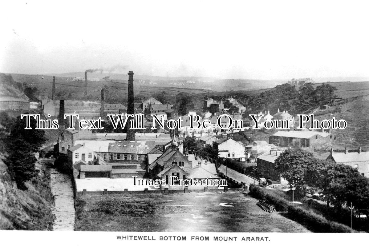 LA 2771 - Whitewell Bottom From Mount Ararat, Rossendale, Lancashire