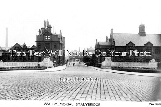 LA 2784 - Stalybridge War Memorial, Lancashire