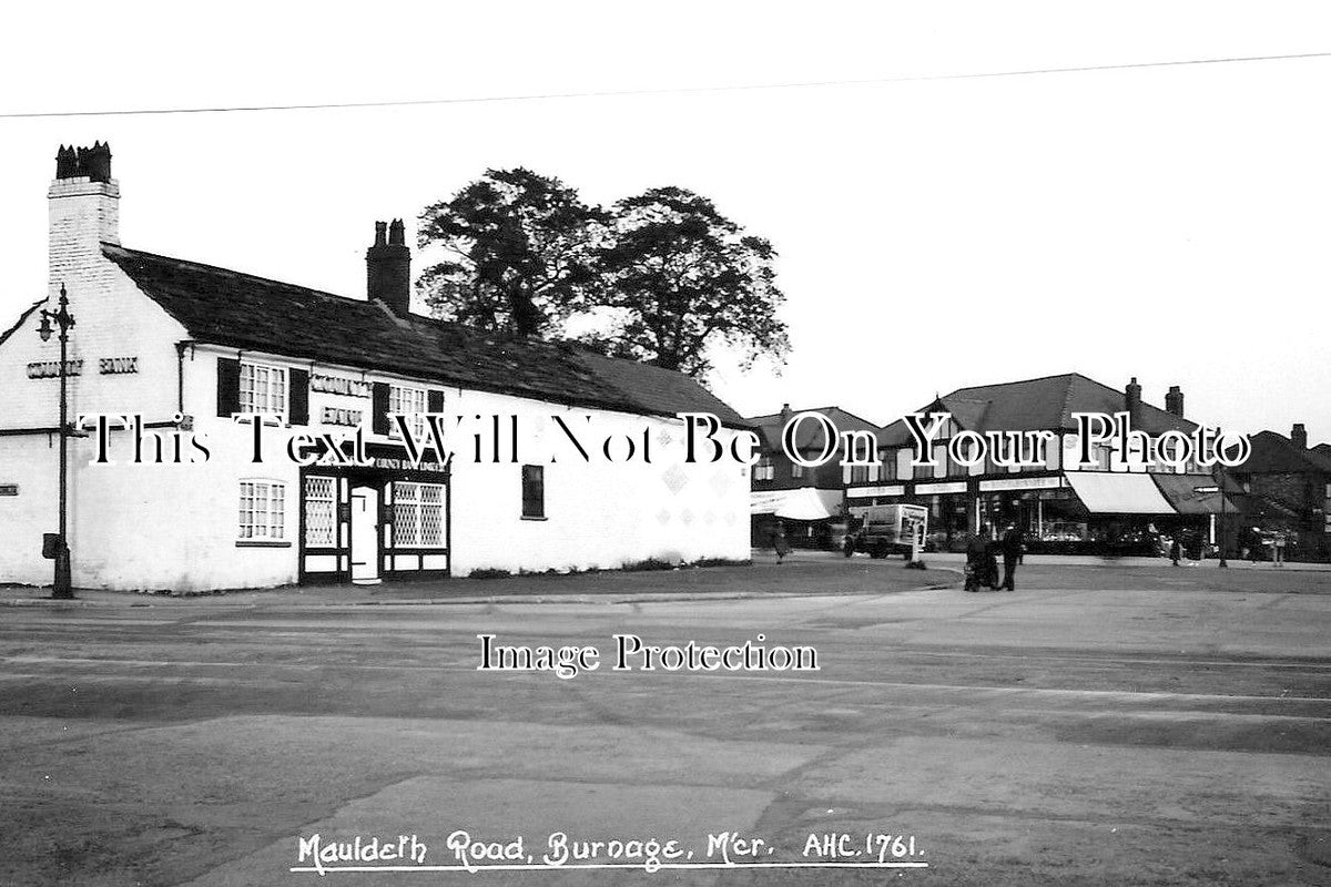 LA 2792 - Mauldeth Road, Burnage, Manchester, Lancashire – JB Archive