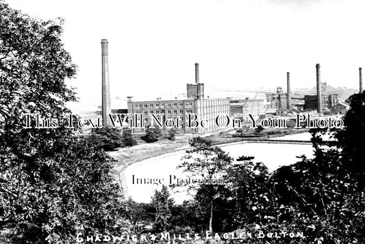 LA 2803 - Chadwick Mills, Eagley, Bolton, Lancashire c1909