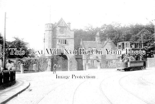 LA 2823 - Entrance To Worsley Hall, Lancashire