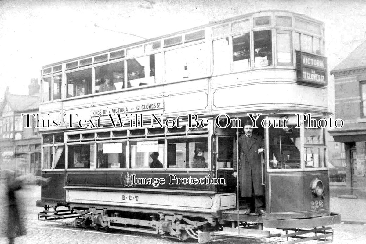 LA 2827 - Salford Tram, Lancashire