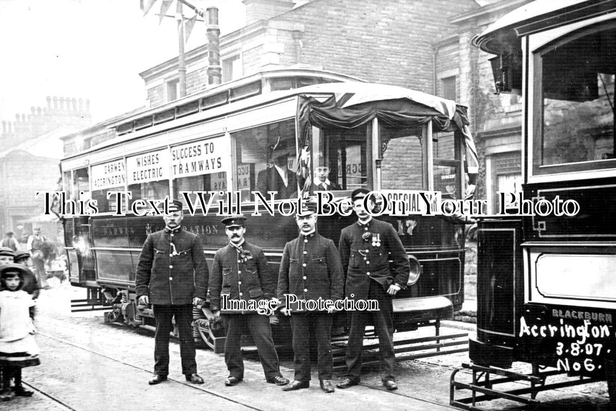 LA 2829 - Accrington Tramway Opening, Lancashire