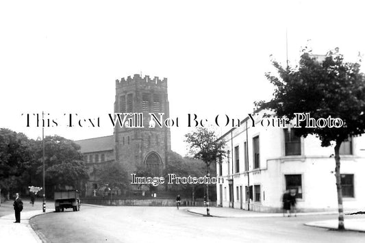 LA 2849 - Old Town Hall & St Peters, Newton Le Willows, Lancashire