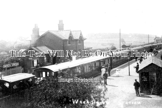 LA 2854 - Wrea Green Railway Station, Lancashire