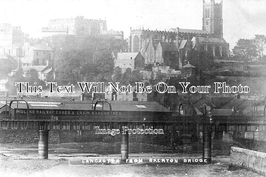 LA 2857 - Lancaster From Skewton Bridge, Lancashire