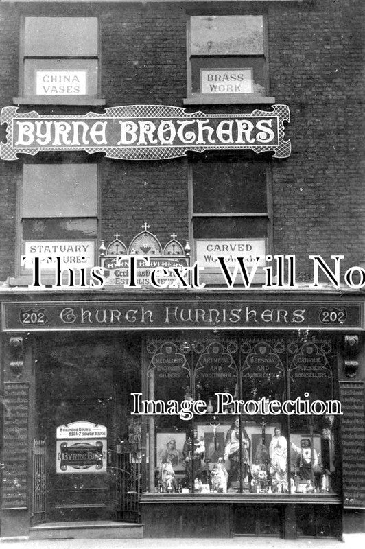 LA 2860 - Byrne Brothers Shop Front, Salford, Lancashire