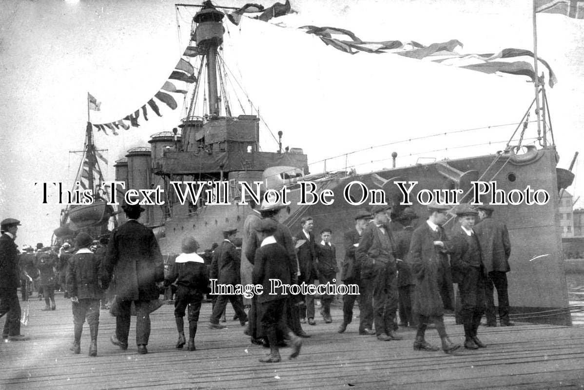 LA 2864 - Visit Of Navy Warships, Manchester, Lancashire