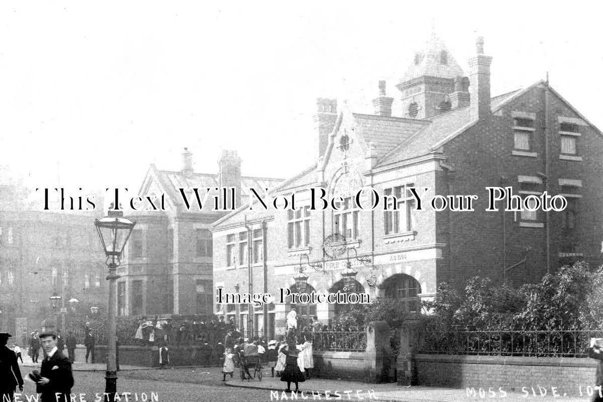 LA 2871 - New Fire Station, Moss Side, Manchester, Lancashire