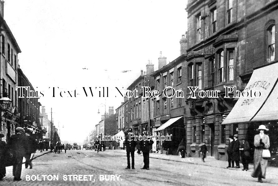 LA 2891 - Bolton Street, Bury, Lancashire c1914