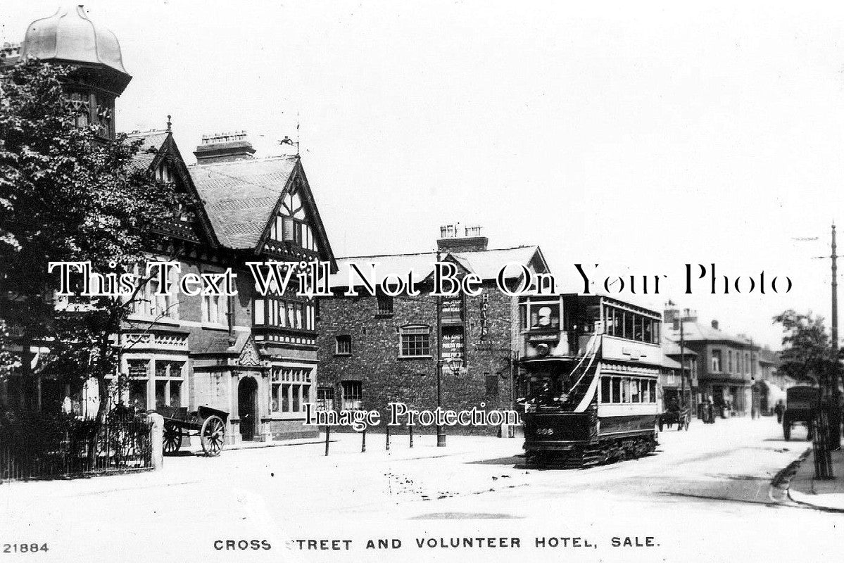 LA 2894 - Volunteer Hotel, Cross Street, Sale, Manchester, Lancashire