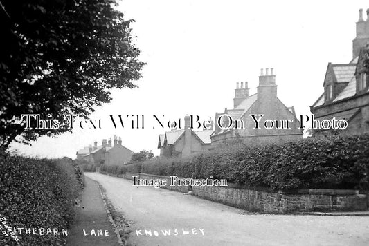 LA 2902 - Tithebarn Lane, Knowsley, Liverpool, Lancashire c1917