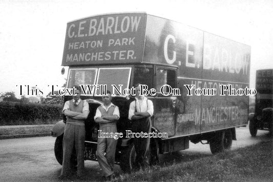 LA 2927 - GE Barlow Removal Lorry, Heaton Park, Lancashire