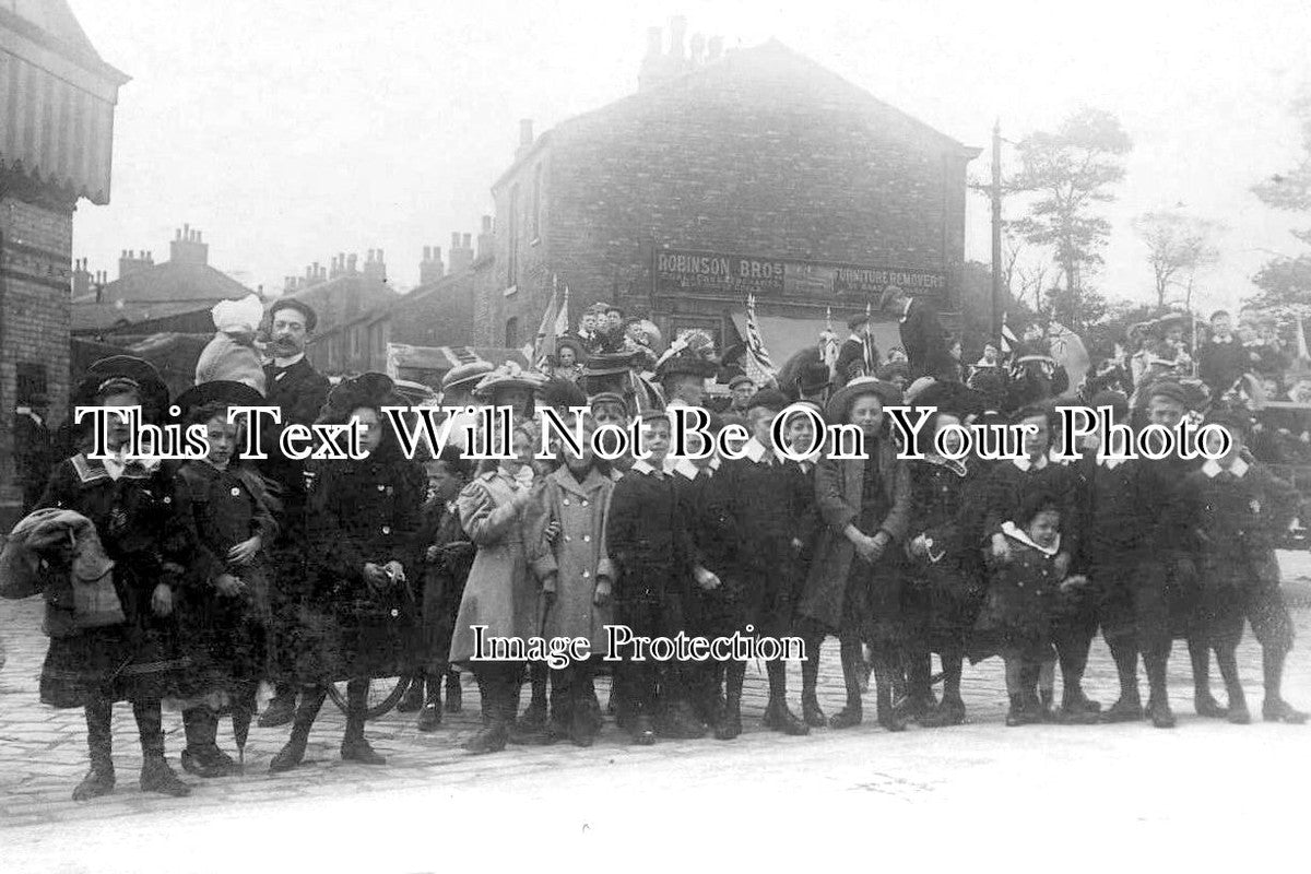 LA 2931 - The Co-Op Parade & Gala, Prestwich, Lancashire c1907