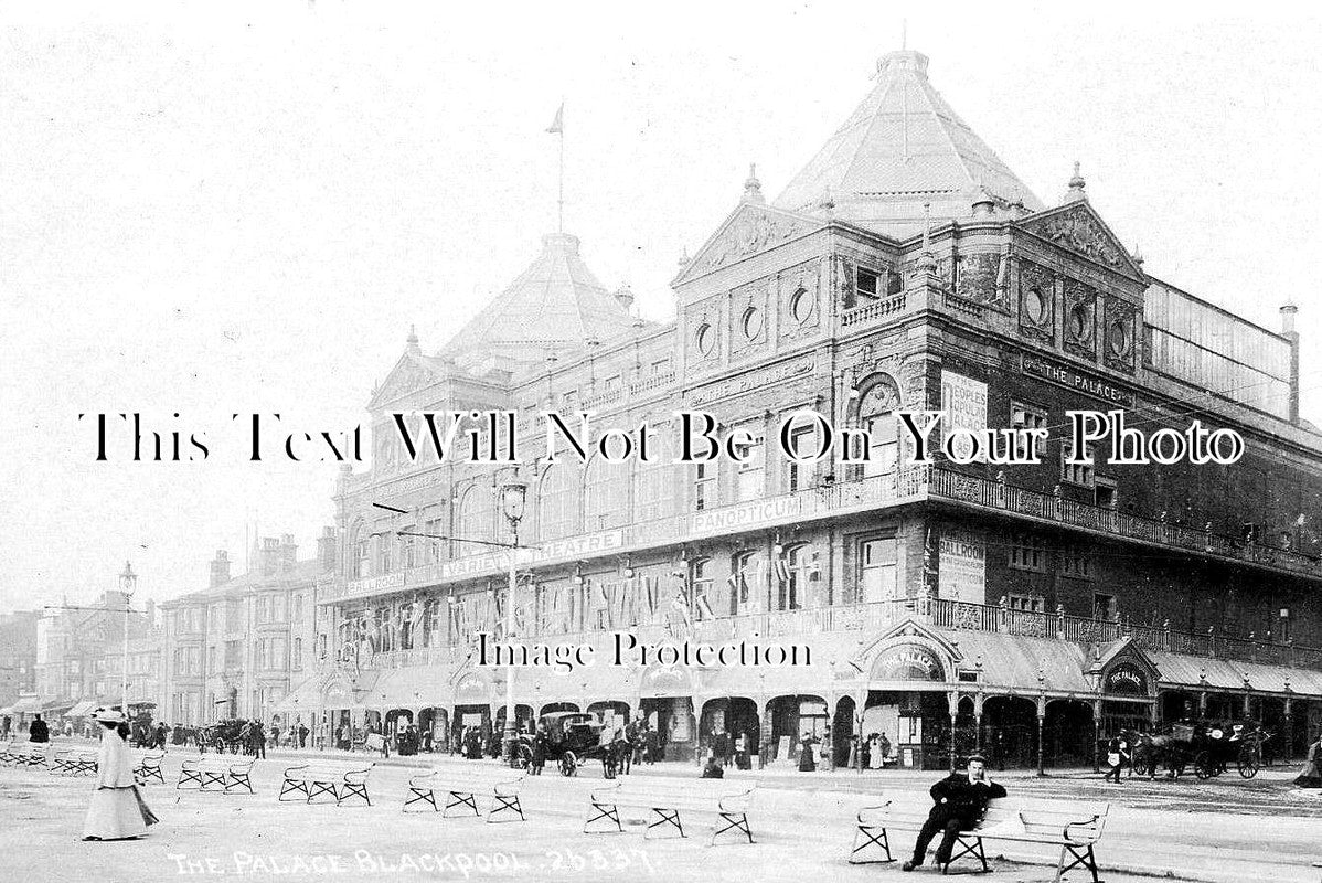 LA 3019 - The Palace Theatre, Blackpool, Lancashire c1908