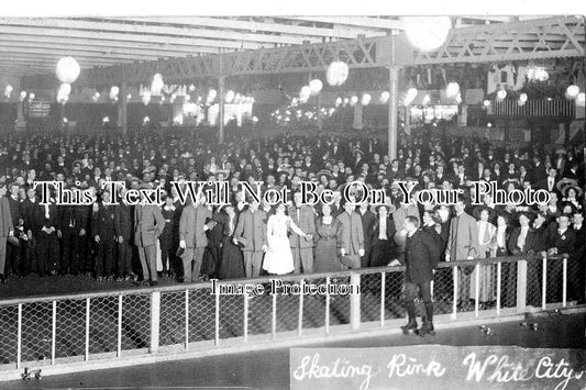 LA 3044 - Skating Rink, White City, Manchester, Lancashire c1909