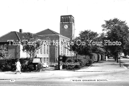 LA 3053 - Wigan Grammar School, Lancashire