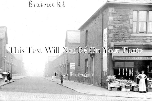 LA 3126 - Beatrice Road, Bolton, Lancashire c1910