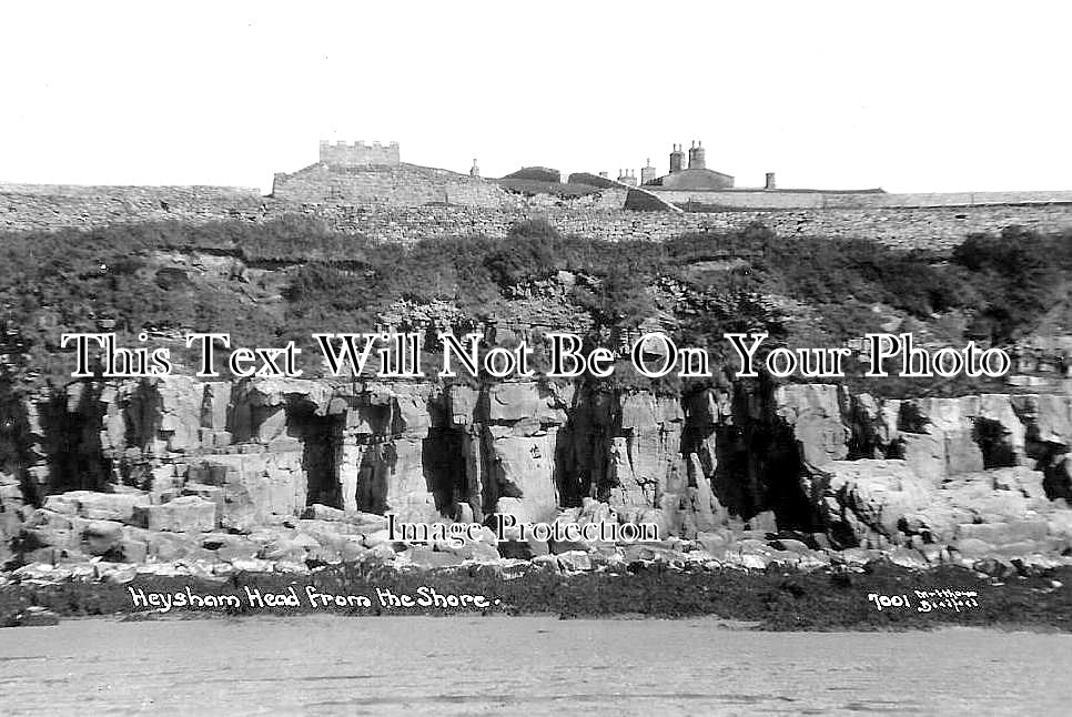 LA 3147 - Heysham Head From The Shore, Lancashire