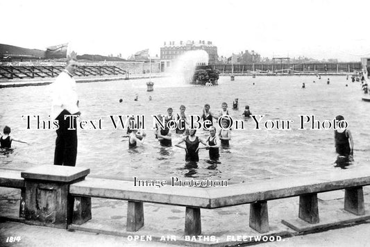 LA 3159 - Fleetwood Open Air Baths, Lancashire c1927