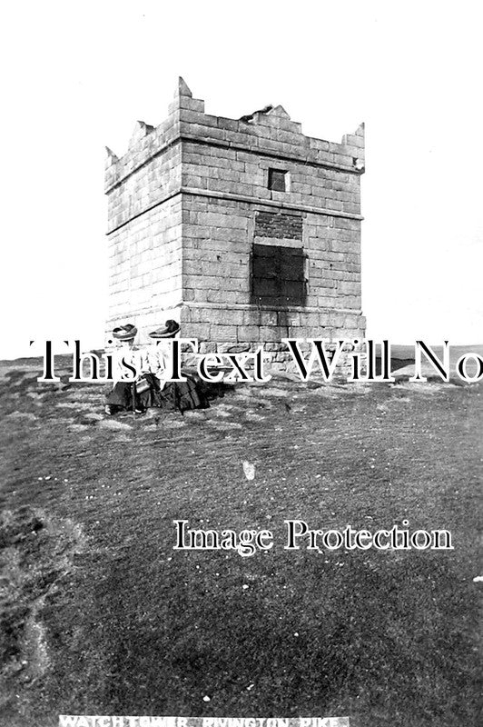 LA 3169 - Watchtower, Rivington Pike, Lancashire c1905