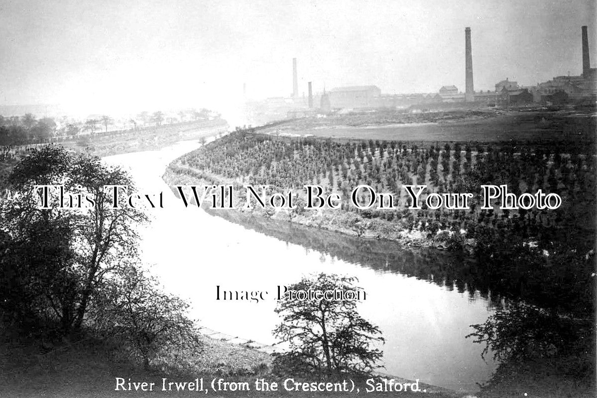 LA 3171 - River Irwell, Salford, Lancashire