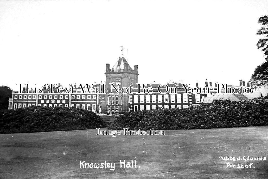 LA 3202 - Knowsley Hall, Liverpool, Lancashire c1910