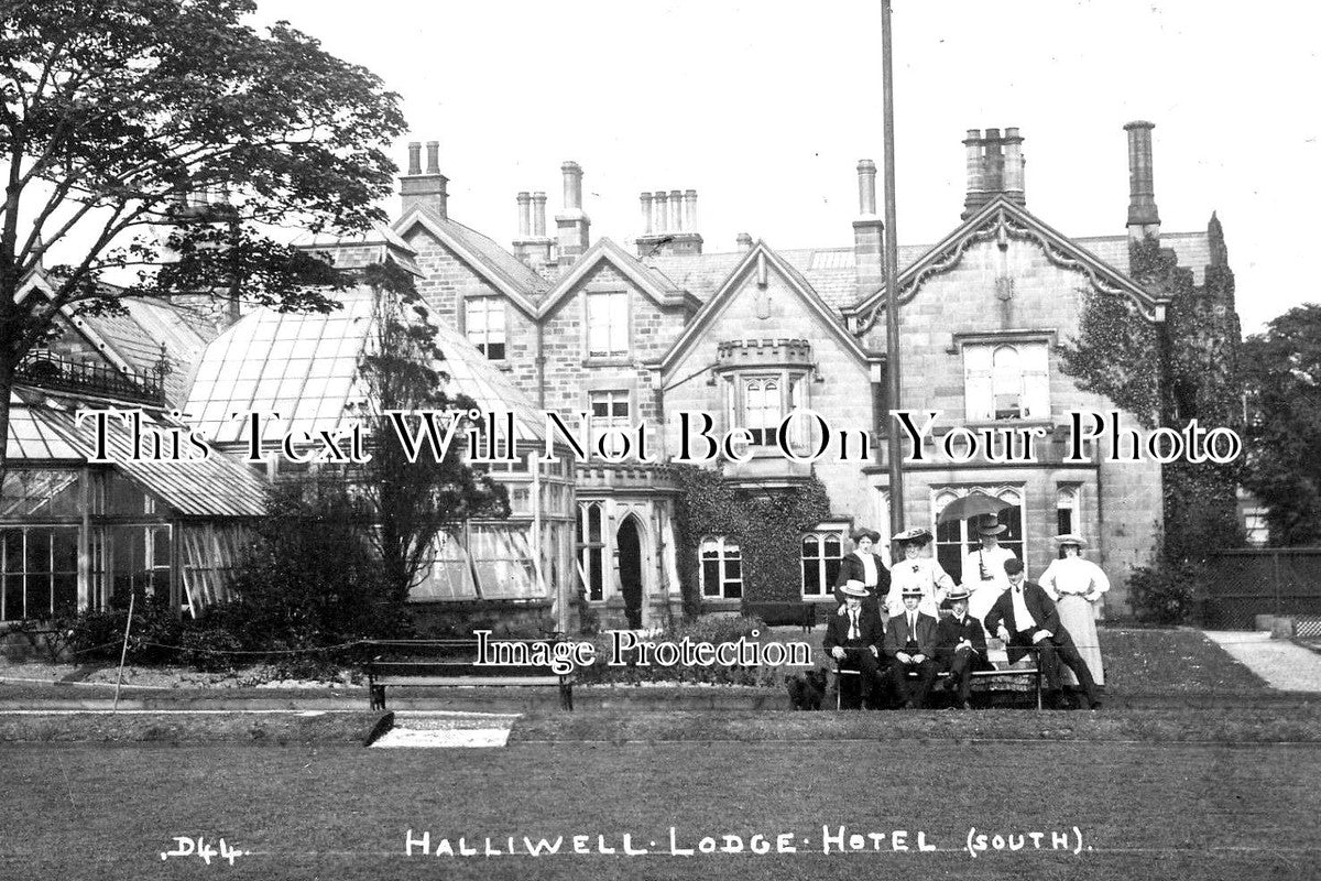 LA 3253 - Halliwell Lodge Hotel, Mornington Road, Bolton, Lancashire 1906