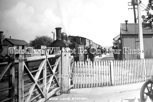 LA 3268 - Bare Lane Railway Station, Morecambe, Lancashire