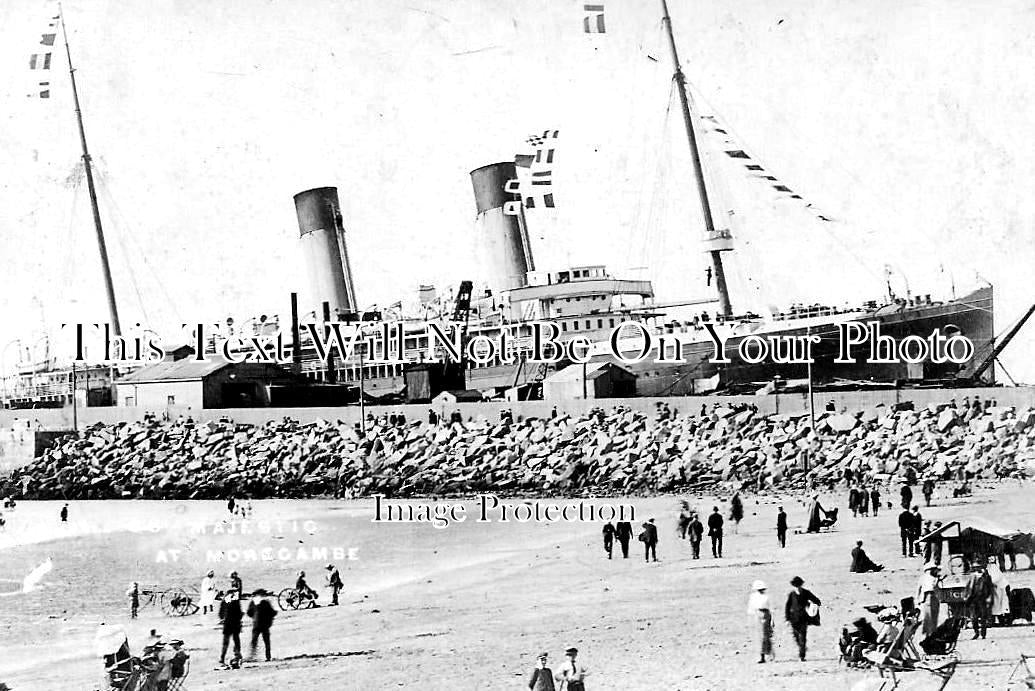 LA 3284 - The Majestic In Morecambe Harbour, Lancashire