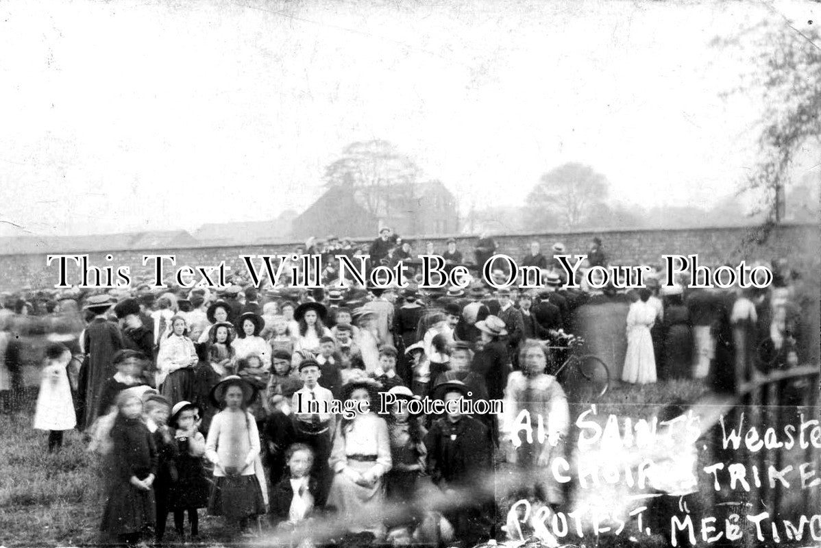 LA 3286 - All Saints Church Choir Strike, Weaste, Lancashire