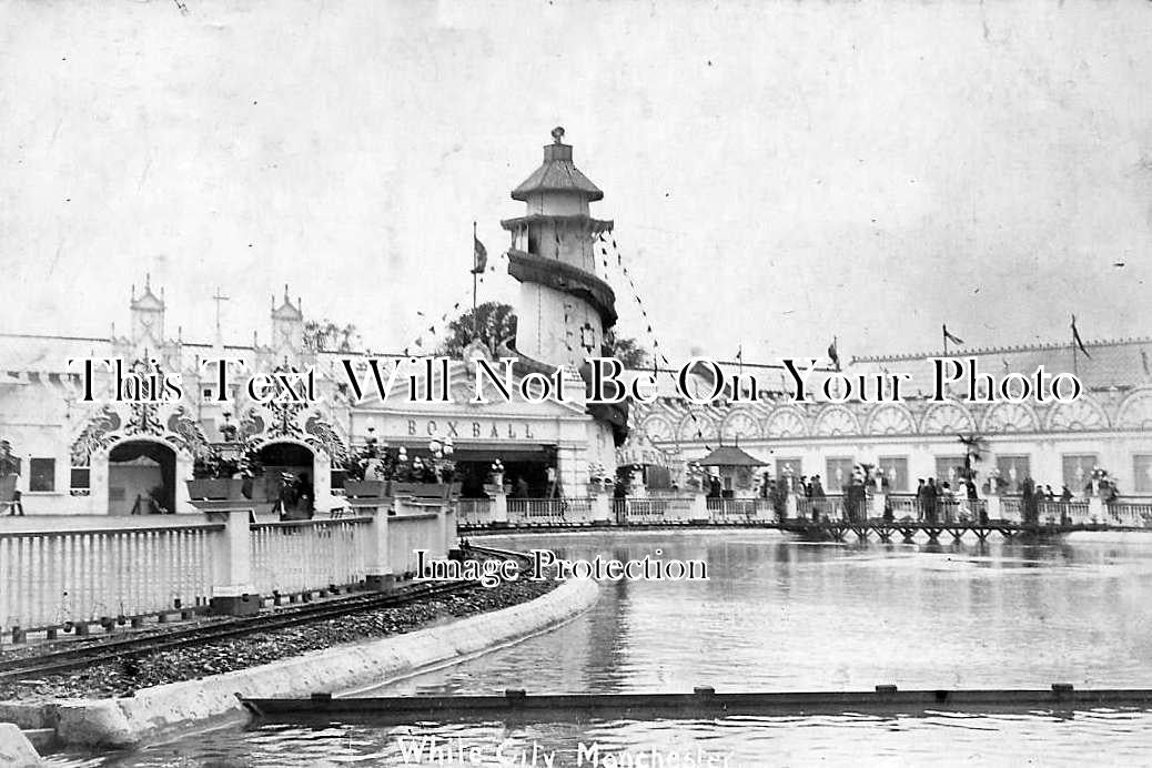 LA 329 - White City, Manchester, Lancashire c1908