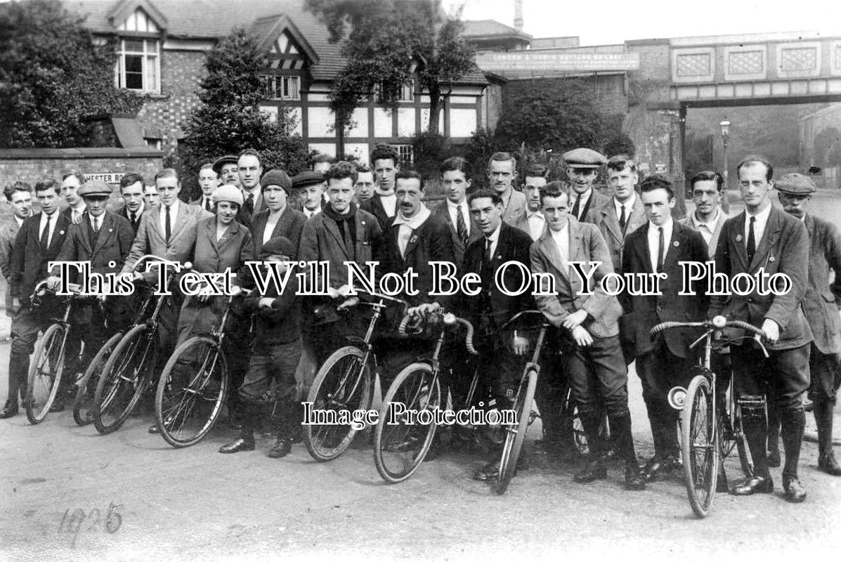 LA 3313 - The Cycling Club, Chester Road, Stretford, Lancashire c1925