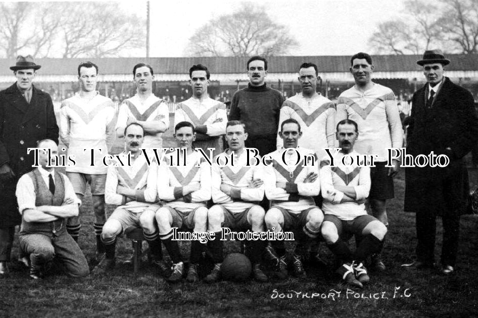 LA 3346 - Southport Police Football Club, Lancashire 1922