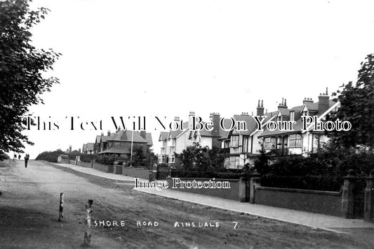 LA 3350 - Shore Road, Ainsdale, Southport, Lancashire c1920