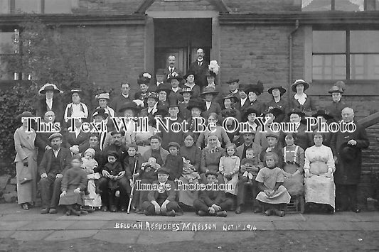 LA 336 - Belgian Refugees, Nelson, Lancashire c1914