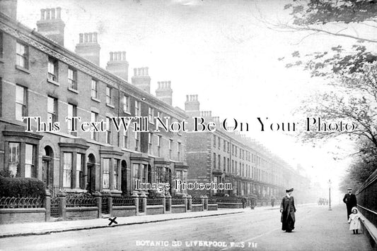 LA 3361 - Botanic Road, Liverpool, Lancashire c1906