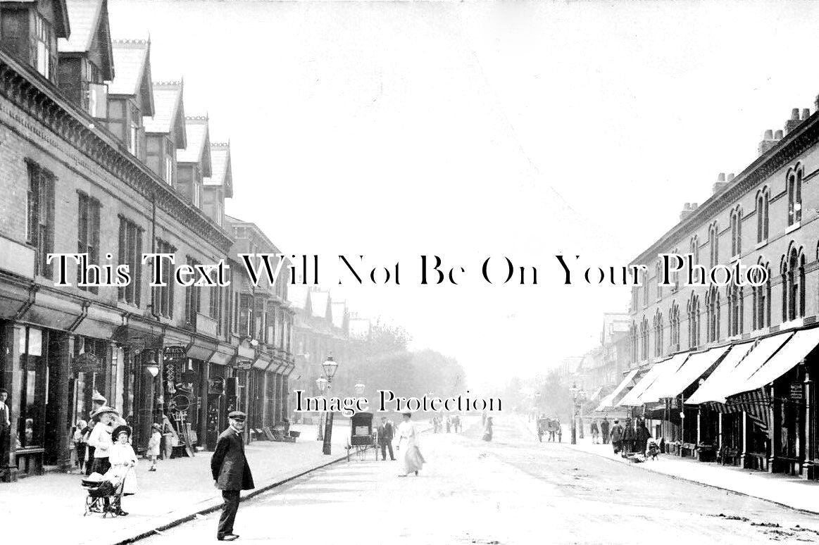 LA 3386 - Chorlton Village, Manchester, Lancashire c1905