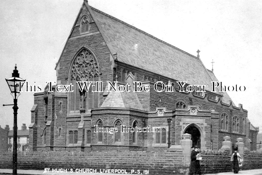 LA 3400 - St Hughs Church, Liverpool, Lancashire