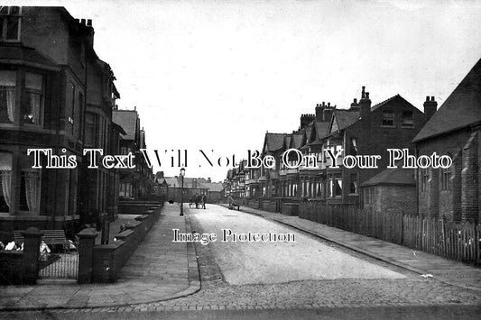 LA 3411 - Claremont Avenue, Blackpool, Lancashire c1913