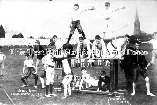 LA 3418 - Kersal School Annual Sports Day, Lancashire 1906