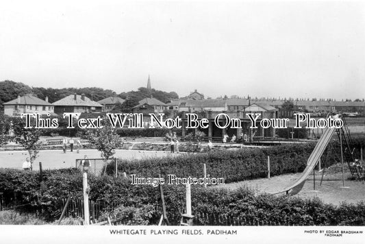 LA 3453 - Whitegate Playing Fields Bowls Bowling Padiham, Lancashire