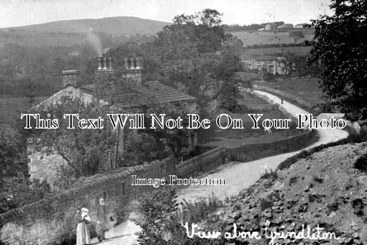 LA 3454 - View Near Grindleton, Lancashire