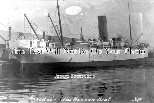 LA 3477 - SS Manistee, Manchester Ship Canal, Salford Docks