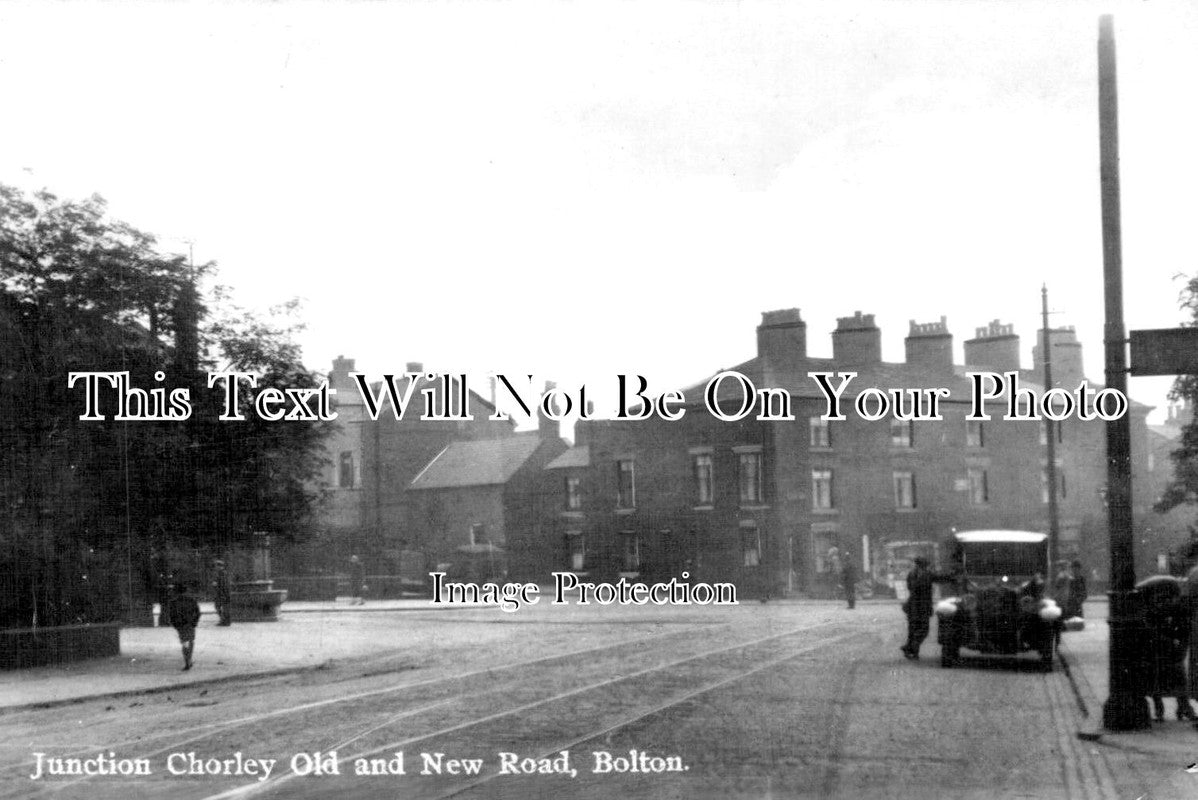 LA 3482 - Junction Of Chorley Old Road & New Road, Bolton, Lancashire