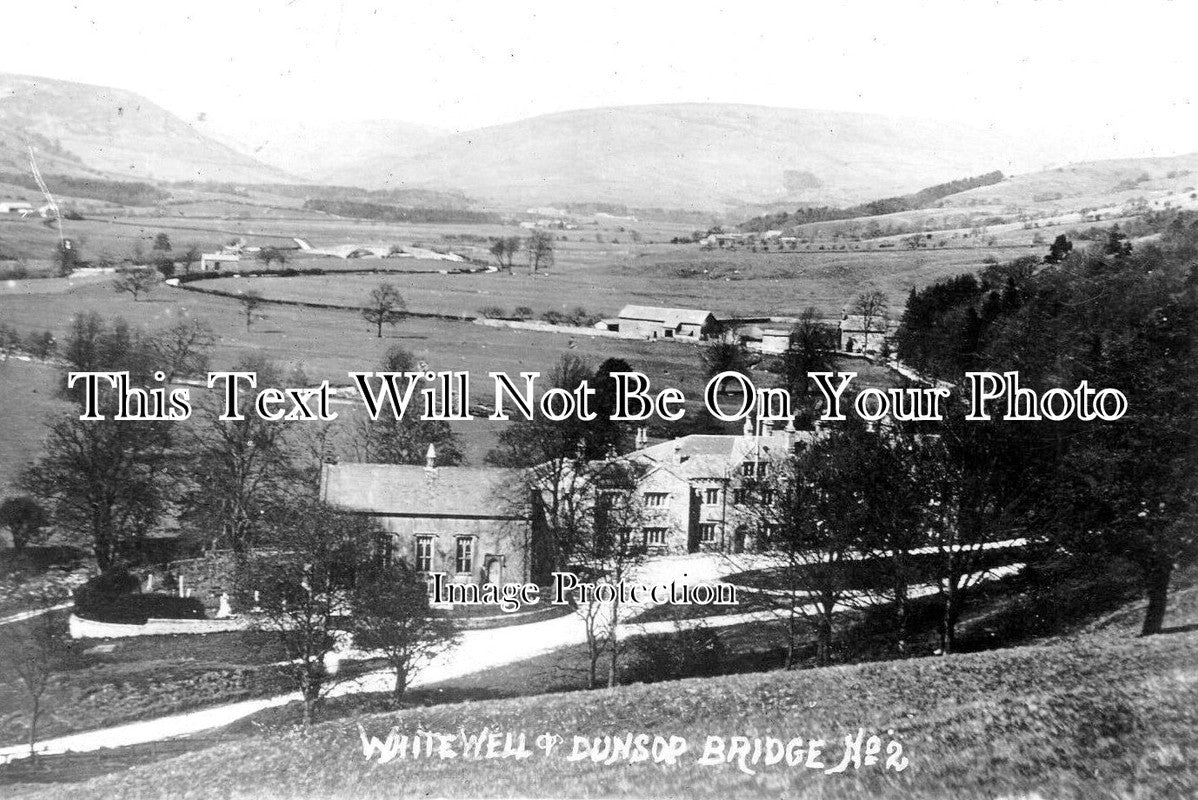 LA 3524 - Whitewell & Dunsop Bridge, Clitheroe, Lancashire