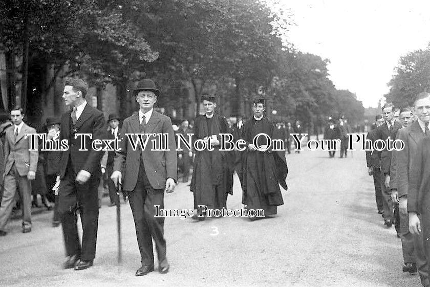LA 3534 - Procession From St Michaels Church, Wigan, Lancashire